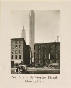 South and de Peyster Street Manhattan (South and De Peyster Streets) 