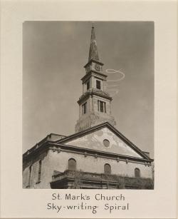 St. Mark's Church Sky-writing spiral
