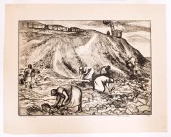 Coal Pickers by Margaret Lowengrund, 1936