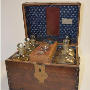 New Acquisition: Liquor Chest Used by NYS Soldiers in American Revolution and War of 1812