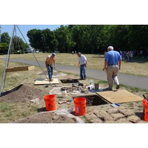 Archaeology Exposed: NYSM Open House at Schuyler Flatts a Success