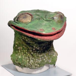 Frog lady costume mask