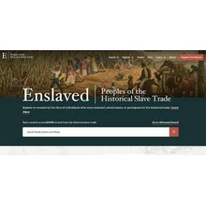 Enslaved: Peoples of the Historical Slave Trade Website