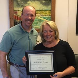  HISTORY CENTER ANNOUNCES 2019 VOLUNTEER OF THE YEAR  MARY PAT CONNORS