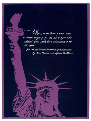 New Acquisition: Voter Campaign Poster by Emily Ree