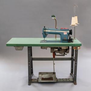 Singer industrial sewing machine, ca. 1972, collection of the NYSM.