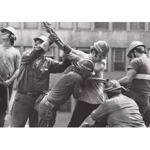 On View in New York Metropolis Hall: Photographic Series of Mohawk Steelworkers 
