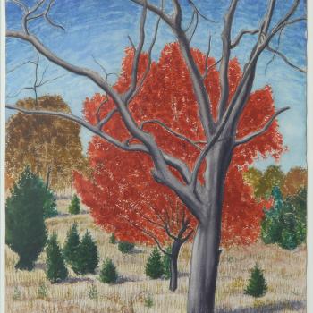 Autumn Hillside by George Ault, 1940