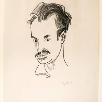 Portrait of John Carroll by George Bellows c. 1922