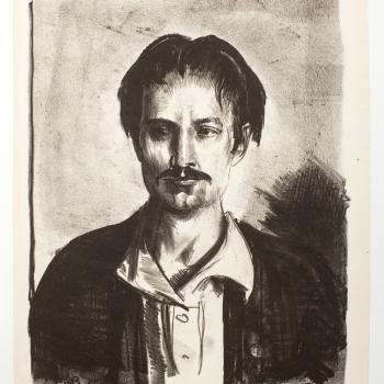 Portrait of John Carroll by George Bellows, 1923