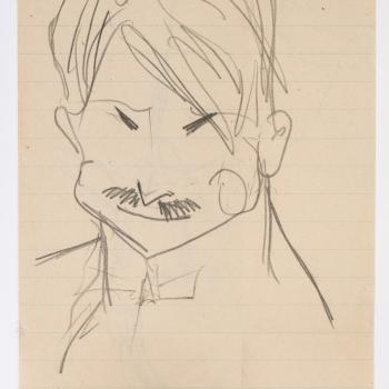 Robert Henri by George Bellows, c. 1921