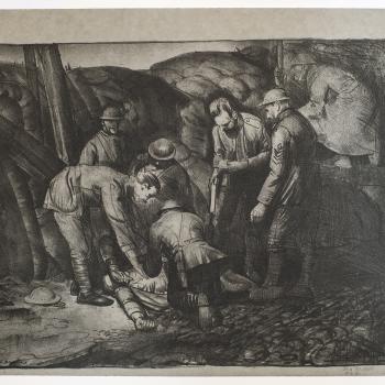 Sniped by George Bellows, 1918