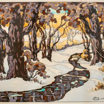Path in the Woods by Otto Bierhals