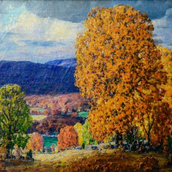 Catskills at Woodstock by Frank Swift Chase, 1927