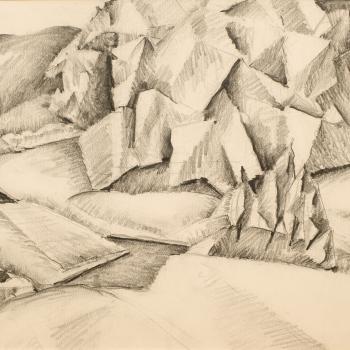 Cubist Landscape by Andrew Dasburg, c1920