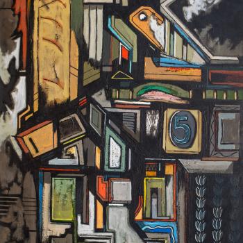 Abstraction No. 5 by Karl Fortess, c. 1950