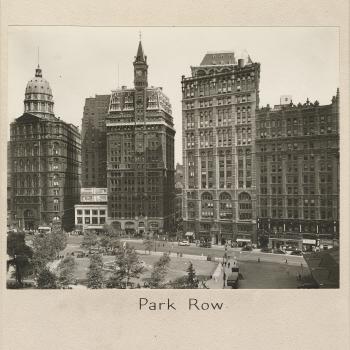 Park Row (City Hall Park, “Newspaper Row”)