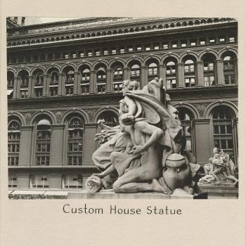 Custom House Statue (Custom House Statues and New York Produce Exchange)