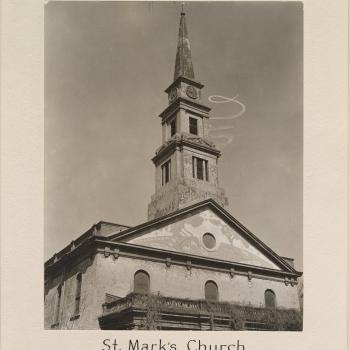 St. Mark's Church Sky-writing spiral