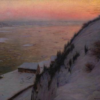 St. Lawrence River Sunset by Birge Harrison