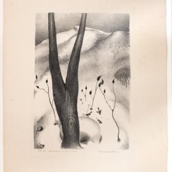 Chickadees in the Snow by Rosella Hartman