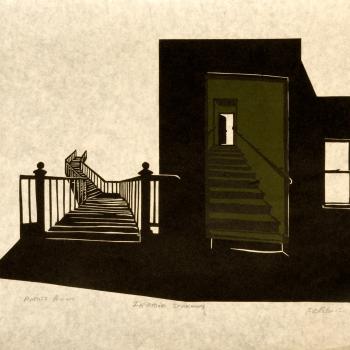 Interior Stairway (Artist's Proof), 1963