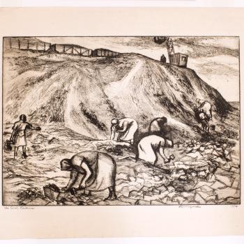 Coal Pickers by Margaret Lowengrund, 1936