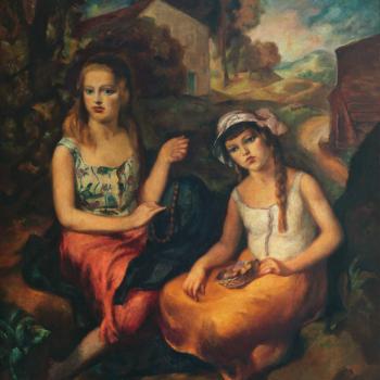 Two Sisters by Judson Smith, 1923