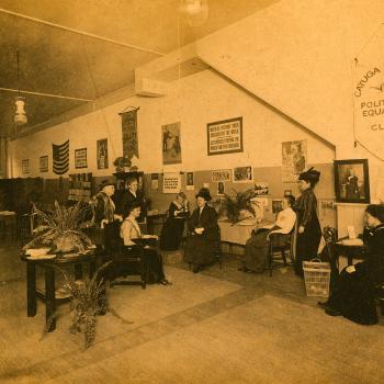 Women Suffrage Headquarters Auburn, New York During the 1915 campaign