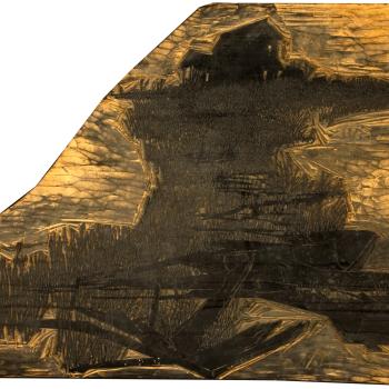 There Was a Time - Original Woodblock
