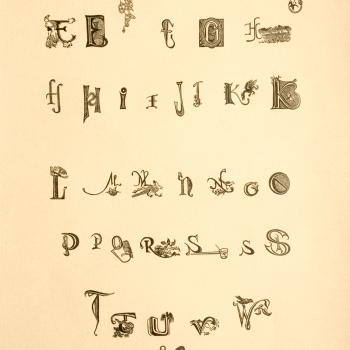 Untitled (Alphabet), c. 1960