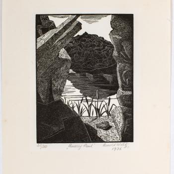 Quarry Pool by Arnold Wiltz, 1936