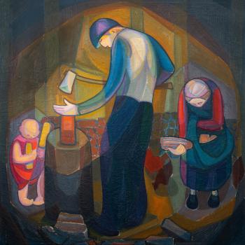 The Woodchopper by William Schumacher, 1920