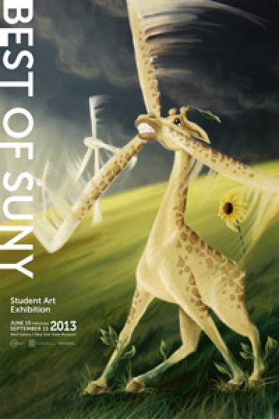 Student Art Exhibition poster 2013
