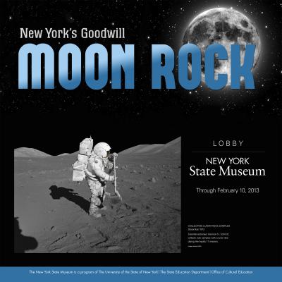 Moon Rock Poster 
