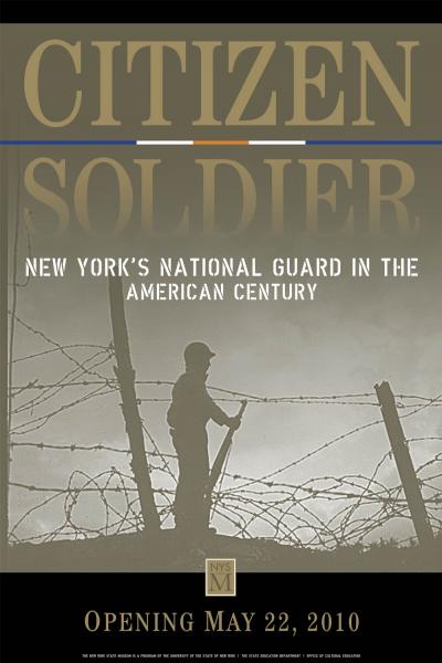 Citizen Soldier exhibition graphic