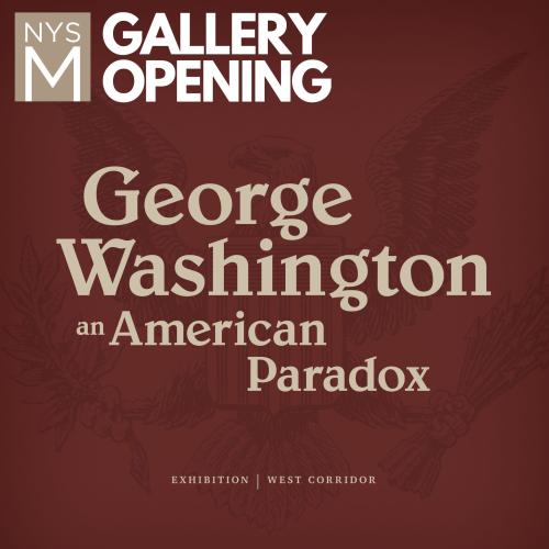 Title graphic over maroon background of American Eagle seal