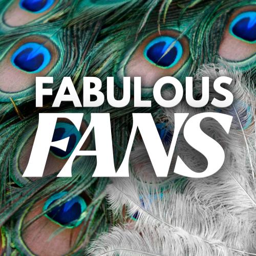 title text over images of peacock and ostrich feathers