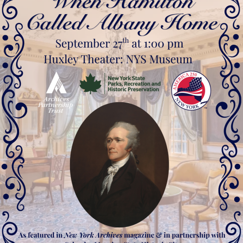 When Hamilton Called Albany Home