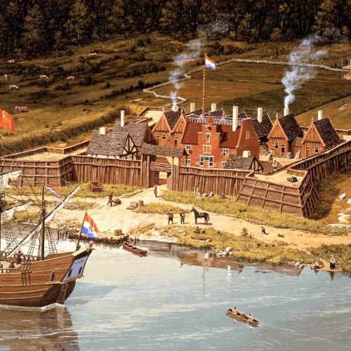 Fort Orange, 1635, L. F. Tantillo