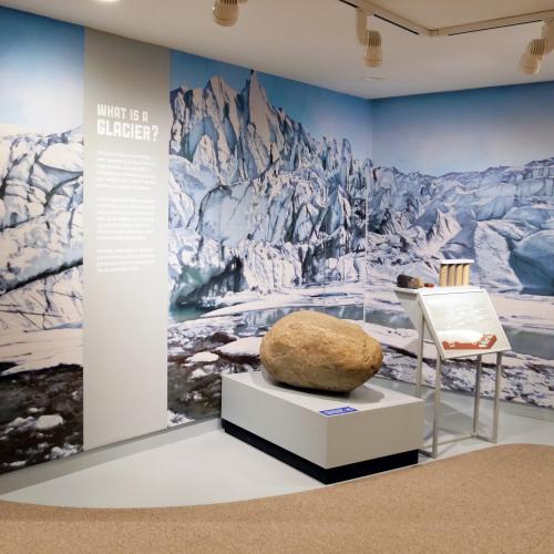 NYSM Ice Ages Glacier Gallery View