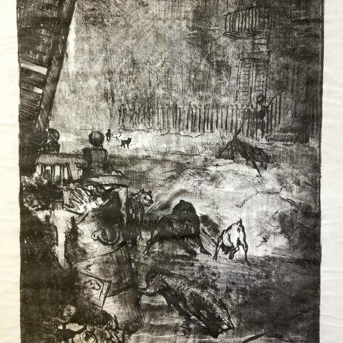 George Bellows lithograph