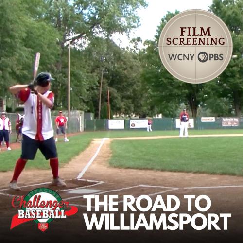 Title graphic with an image of a baseball player up at bat 