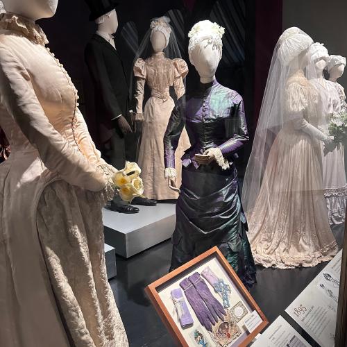 Unveiled Wedding Dresses and Menswear