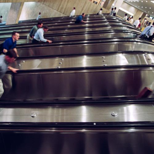 World Trade Center Commuters Photograph