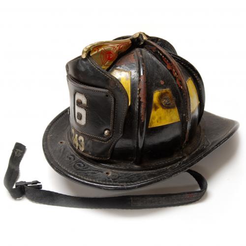 Firefighter's helmet from Engine 6