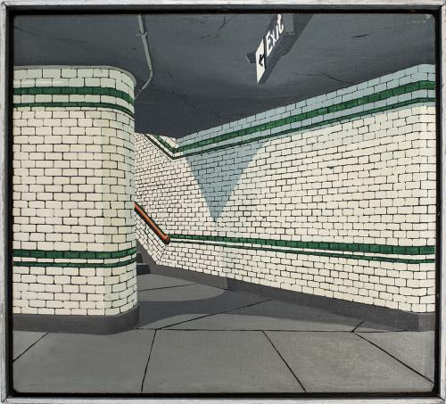 Ken Rush - Subway Stair, 1974