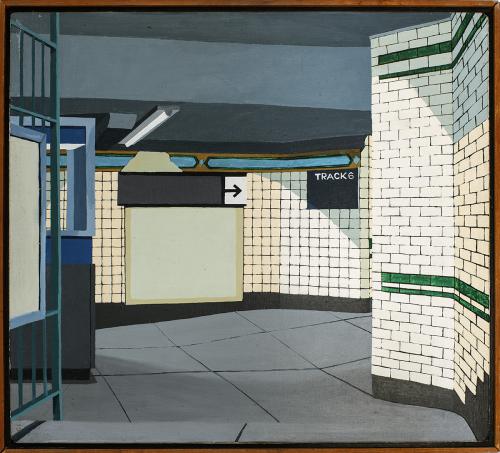 Ken Rush - Token Booth, 1974