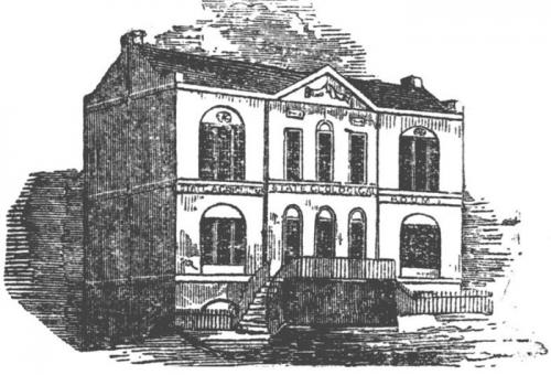Drawing of the Old State House