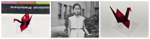 Images of the Origami Crane and Sadako Sasaki